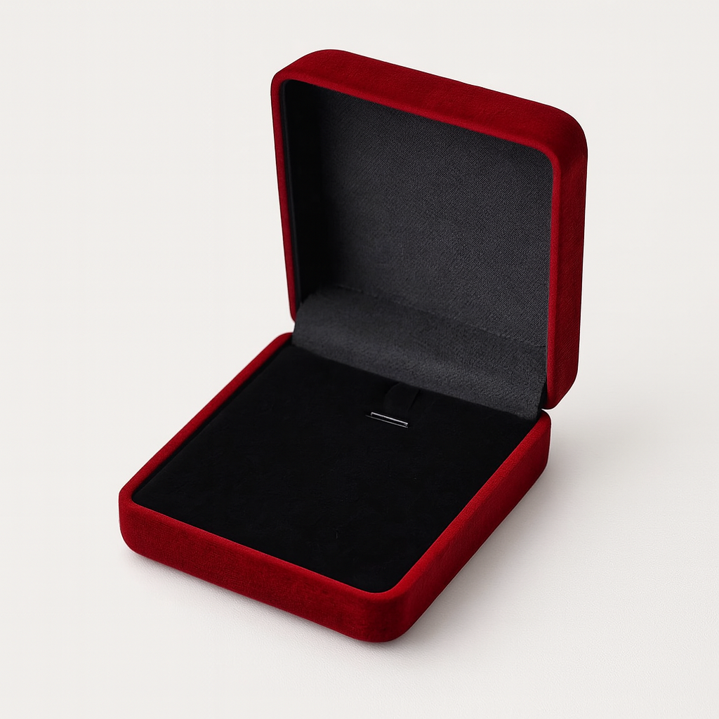 Velvet Necklace Gift Box – Elegant & Luxurious Case